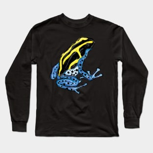 Artwork of a Poison Dart Frog I Long Sleeve T-Shirt